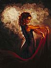 Flamenco Dancer Cordoba painting